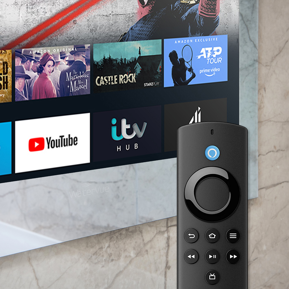 24" Mirror BathroomTV with Amazon Fire TV Stick