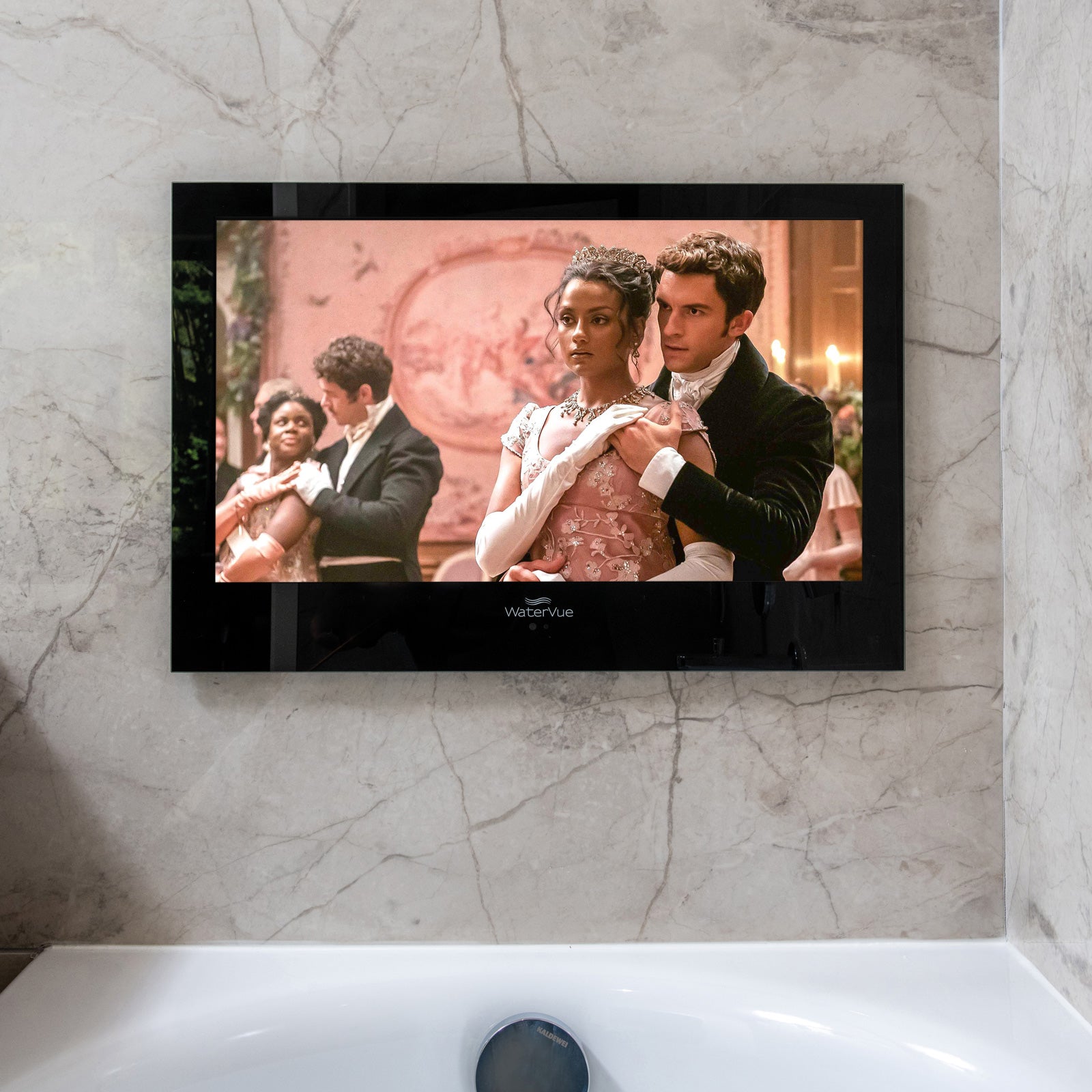 19" Watervue Bathroom TV Black webOS